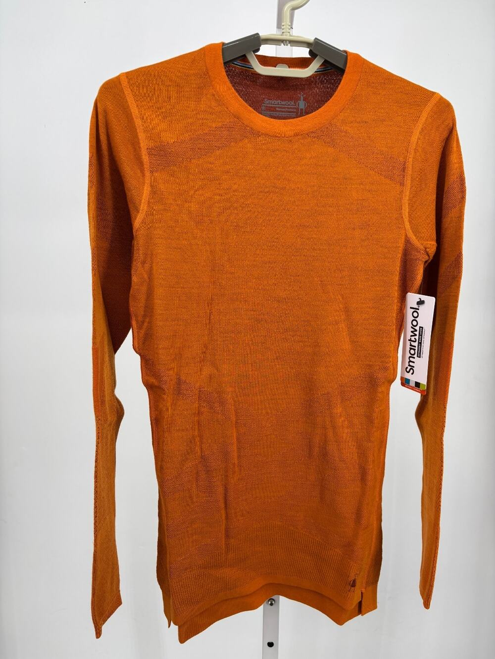Smartwool Intraknit Base Layer Womens S Marmalade Pecan Brown Thermal Merino NWT